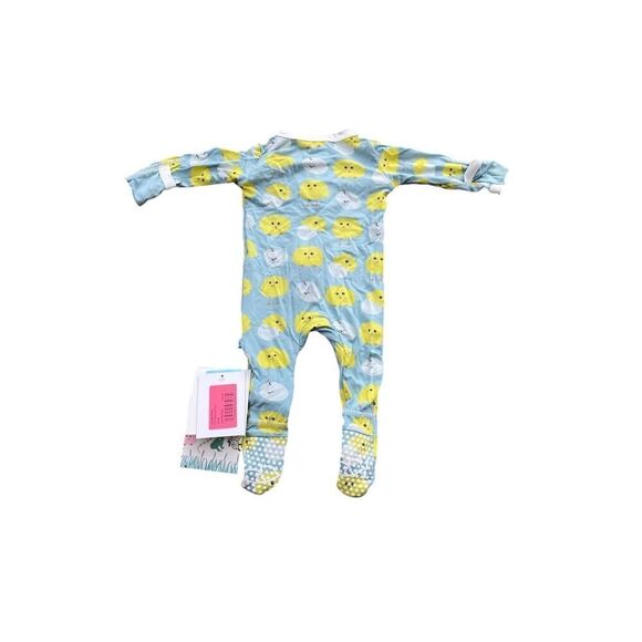 KICKEE PANTS NWT FOOTIE SIZE NEWBORN CHICK MAGNET MSRP $36 - Picture 3 of 7
